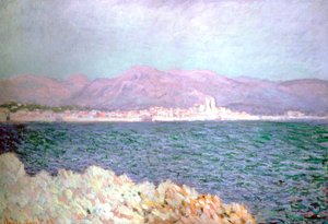Golfo di Antibes, 1888 da Claude Monet