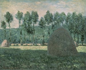 Covoni di fieno vicino a Giverny, c.1884-89 da Claude Monet