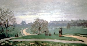 Hyde Park, Londra, 1871 da Claude Monet