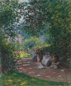 Nel Parco Monceau, 1878 da Claude Monet