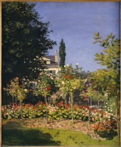 Giardino in fiore da Claude Monet