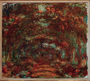 Il viale delle rose da Claude Monet
