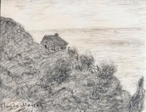 La capanna dei doganieri vicino a Pourville da Claude Monet