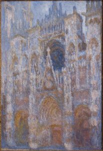 La cattedrale di Rouen. Il portale, sole del mattino da Claude Monet