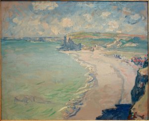 La spiaggia di Pourville da Claude Monet