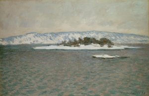 Il fiordo di Christiania (Oslo) da Claude Monet