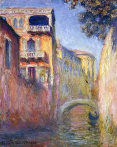 Le Rio de la Salute, 1908 da Claude Monet