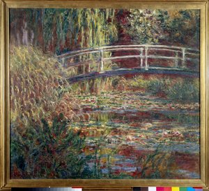 Lo stagno delle ninfee, armonia rosa da Claude Monet