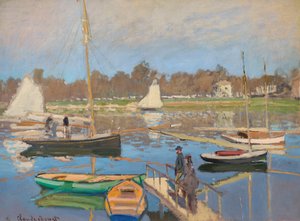 Il bacino di Argenteuil da Claude Monet