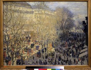 Il boulevard des Capucines da Claude Monet