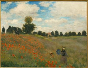 I papaveri ad Argenteuil da Claude Monet