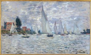 Le barche. Regate ad Argenteuil da Claude Monet