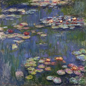 Le ninfee a Giverny da Claude Monet
