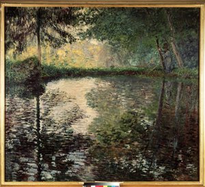 Lo stagno di Montgeron da Claude Monet