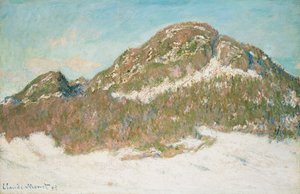Monte Kolsaas, effetto di luce solare da Claude Monet