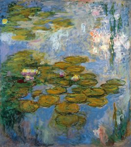 Ninfee - stagno con ninfee a Giverny da Claude Monet
