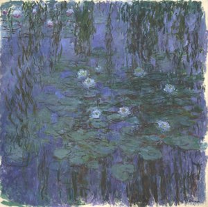 Ninfee Blu da Claude Monet