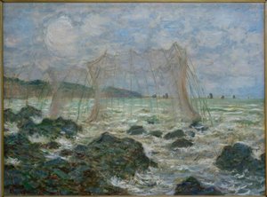 Parco di pesca a Pourville da Claude Monet