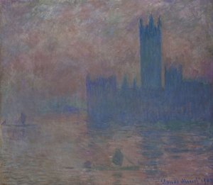 Parlamento. Londra da Claude Monet