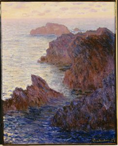 Point de Rochers, Port-Goulphar da Claude Monet