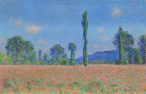 Campo di papaveri (Giverny) da Claude Monet