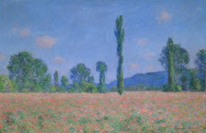 Campo di papaveri (Giverny) da Claude Monet