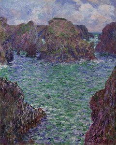 Port-Goulphar, Belle-Île, 1887 da Claude Monet