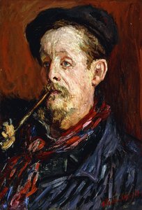 Ritratto di Leon Peltier da Claude Monet