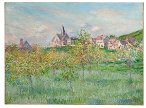 Primavera a Giverny, effetto del pomeriggio, 1885