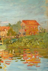Regate ad Argenteuil (dettaglio) da Claude Monet