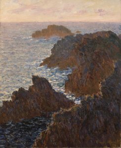 Rocce di Belle-Isle, Port-Domois da Claude Monet