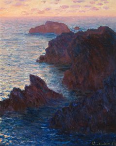 Rocce a Belle-Île, Port-Domois da Claude Monet