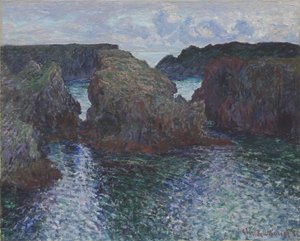 Rocce a Port-Goulphar, Belle-Île da Claude Monet
