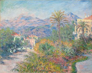 Strada romana a Bordighera, 1884 da Claude Monet