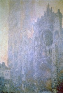 Cattedrale di Rouen, luce del mattino presto, 1894 da Claude Monet