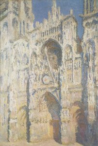 Cattedrale di Rouen in piena luce solare: Armonia in blu e oro, 1894 da Claude Monet