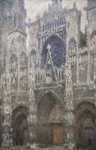Cattedrale di Rouen, il portale ovest, Armonia in grigio, 1894