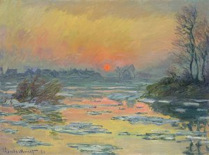 Tramonto sulla Senna