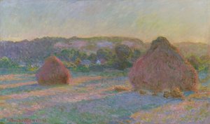Covoni di grano (Fine estate) da Claude Monet