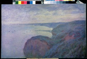 Sulla scogliera vicino a Dieppe da Claude Monet