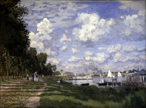 Il bacino di Argenteuil - di Claude Monet