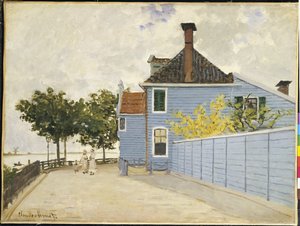 La casa blu, Zaandam da Claude Monet