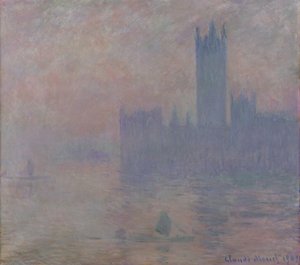 Le case del Parlamento, Londra, 1903 da Claude Monet