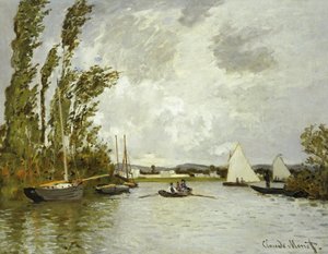 Il piccolo ramo della Senna ad Argenteuil da Claude Monet
