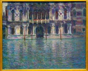 Il Palazzo Contarini da Claude Monet