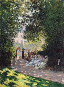 Il Parc Monceau da Claude Monet