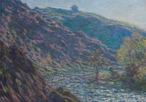 Il fiume Petite Creuse da Claude Monet
