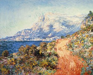 La strada rossa vicino a Mentone, 1884