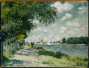 La Senna ad Argenteuil, 1875 da Claude Monet