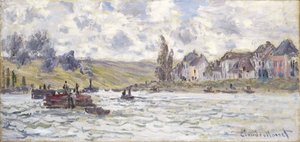 Il villaggio di Lavacourt, 1878 da Claude Monet